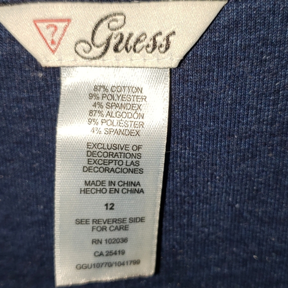 🌷2 for $30🌷 Guess girls sz 12 (fit as sz 10) - Picture 5 of 5